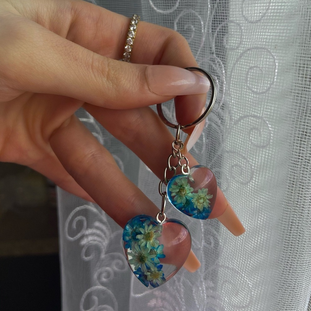 Floral keychain